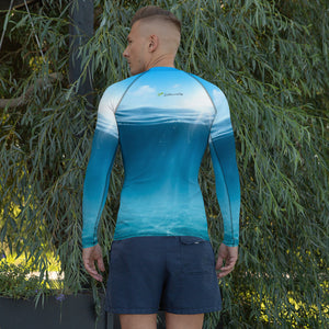 Let's Paddle Men's Rash Guard